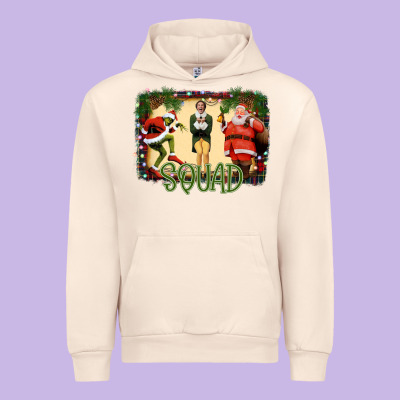 Christmas Friends Squad Urban Hoodie Designed By Bettercallsaul