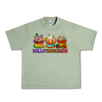 Oil Green hallothanksmas cupcakes Urban Heavy Tee - texasbilliewilder