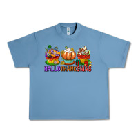 Pebble Blue hallothanksmas cupcakes Urban Heavy Tee - texasbilliewilder