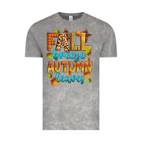 Fall Breeze Autumn Leaves Vintage Tee | Teevron