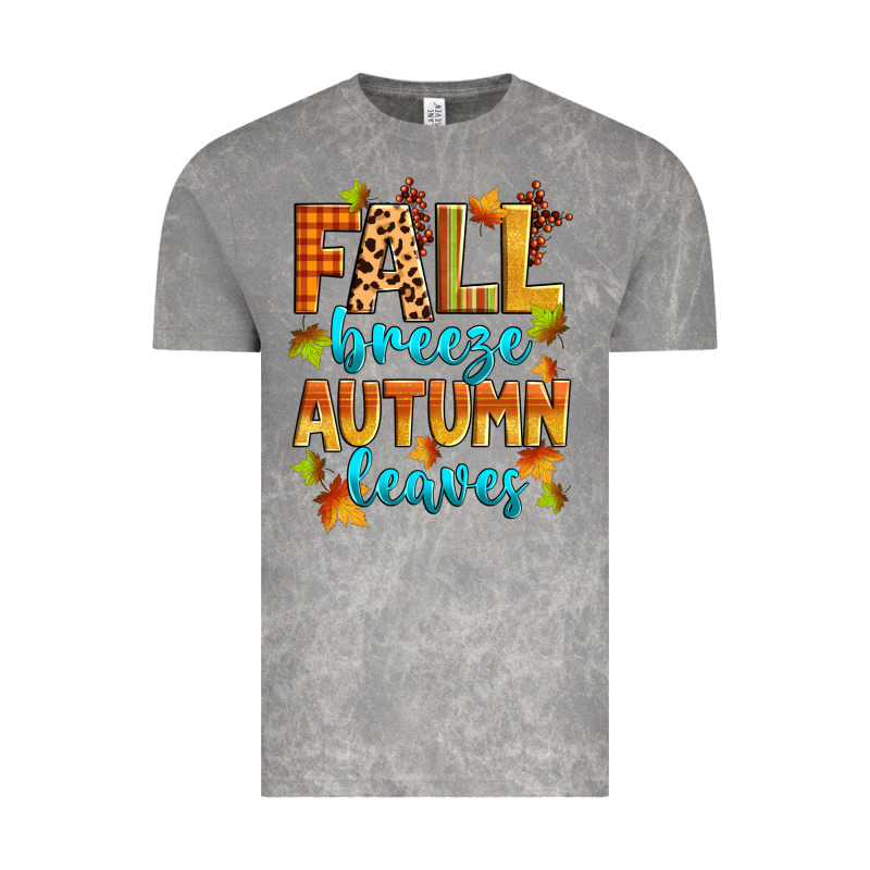 Fall Breeze Autumn Leaves Vintage Tee by Zillion Design Studio | Teevron