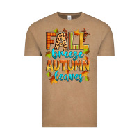 Vintage Coffee fall breeze autumn leaves Vintage Tee - Zillion Design Studio