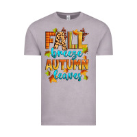Vintage Zinc fall breeze autumn leaves Vintage Tee - Zillion Design Studio