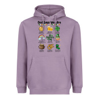 Lavender god says you are st patrick's day Heavyweight Hoodie - MaliasSmallBusiness