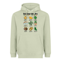 Matcha god says you are st patrick's day Heavyweight Hoodie - MaliasSmallBusiness