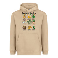Mushroom god says you are st patrick's day Heavyweight Hoodie - MaliasSmallBusiness
