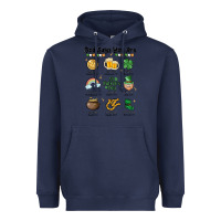 Navy god says you are st patrick's day Heavyweight Hoodie - MaliasSmallBusiness