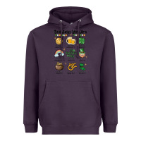 Plum god says you are st patrick's day Heavyweight Hoodie - MaliasSmallBusiness