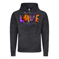 Vintage Black for the love of the game basketball Vintage Hoodie - Zillion Design Studio