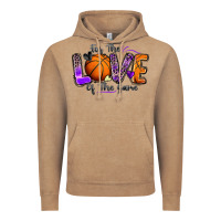 Vintage Coffee for the love of the game basketball Vintage Hoodie - Zillion Design Studio