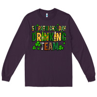 Plum st patricks day drinking team Long Sleeve Tee - AdoDesignShop