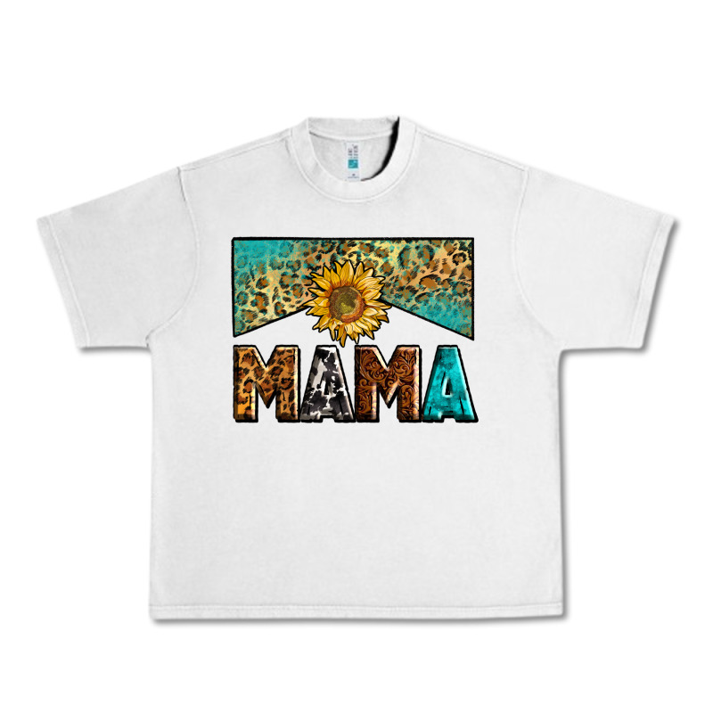 Mama Sunflower Junkie Urban Heavy Tee by Zillion Design Studio | Teevron