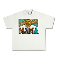 Pistachio mama sunflower junkie Urban Heavy Tee - Zillion Design Studio