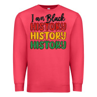 Cardinal i am black history Premium Sweatshirt - MaliasSmallBusiness