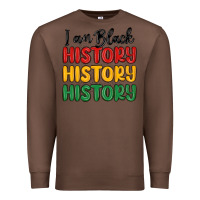 Chestnut i am black history Premium Sweatshirt - MaliasSmallBusiness