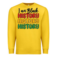 Lemon i am black history Premium Sweatshirt - MaliasSmallBusiness