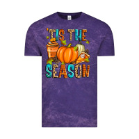Cloud Purple 'tis the season fall Vintage Tee - Zillion Design Studio