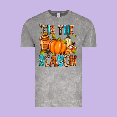 'tis The Season Fall Vintage Tee Designed By Zillion Design Studio
