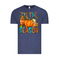 Vintage Denim 'tis the season fall Vintage Tee - Zillion Design Studio