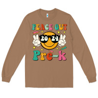 Toasted Coconut peace out 2024 pre k Long Sleeve Tee - JahusDesignShop