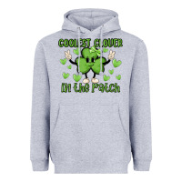 Heather Grey coolest clover to pinch Heavyweight Hoodie - MaliasSmallBusiness