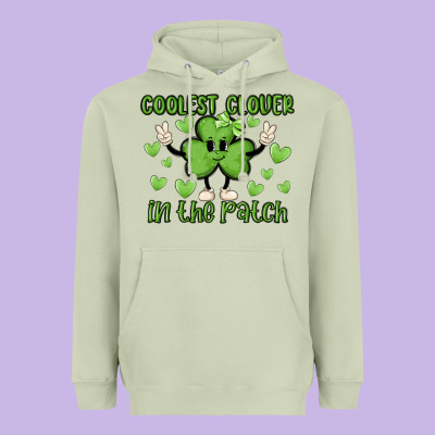 Coolest Clover To Pinch Heavyweight Hoodie Designed By Maliassmallbusiness