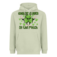 Matcha coolest clover to pinch Heavyweight Hoodie - MaliasSmallBusiness