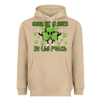 Mushroom coolest clover to pinch Heavyweight Hoodie - MaliasSmallBusiness