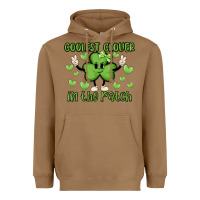 Toasted Coconut coolest clover to pinch Heavyweight Hoodie - MaliasSmallBusiness