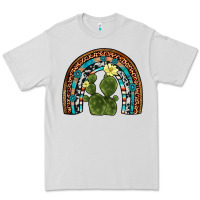 Dove Grey cactus gemstone rainbow Premium Tee - Artiststas