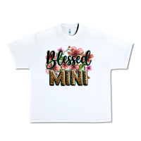 White flowers blessed mini Urban Heavy Tee - Zillion Design Studio