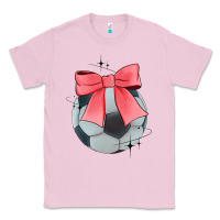 Bubblegum Pink coquette soccer bow Classic Tee - JahusDesignShop