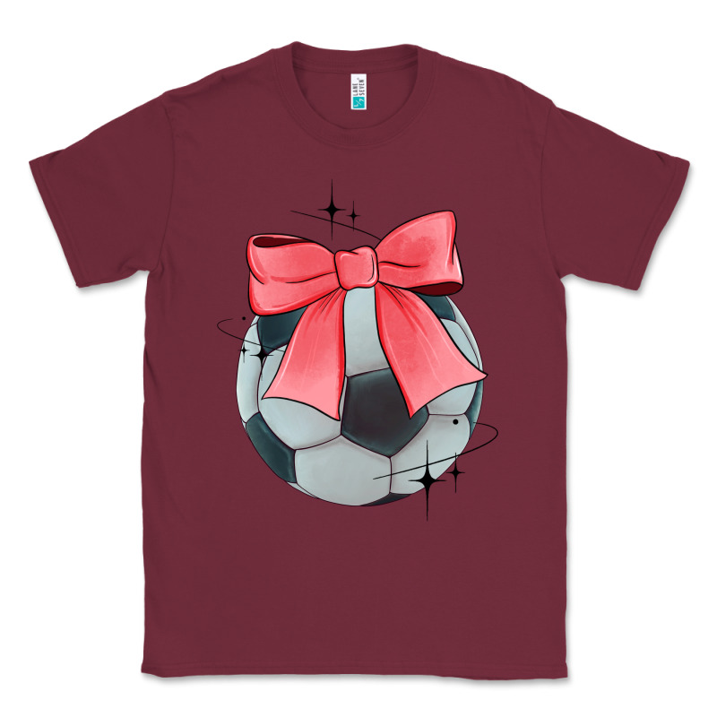 Coquette Soccer Bow Classic Tee by JahusDesignShop | Teevron