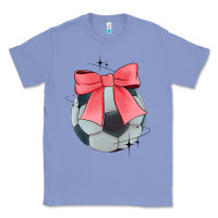 Colony Blue coquette soccer bow Classic Tee - JahusDesignShop