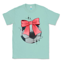 Seafoam coquette soccer bow Classic Tee - JahusDesignShop
