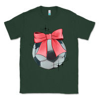 Sports Green coquette soccer bow Classic Tee - JahusDesignShop