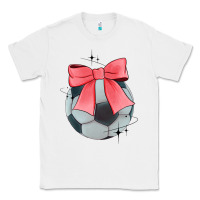 White coquette soccer bow Classic Tee - JahusDesignShop