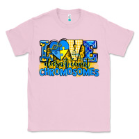 Bubblegum Pink love doesn't count chromosomes Classic Tee - AdoDesignShop
