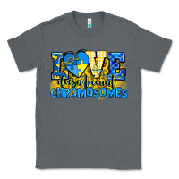 Charcoal Heather love doesn't count chromosomes Classic Tee - AdoDesignShop