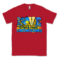 Red love doesn't count chromosomes Classic Tee - AdoDesignShop