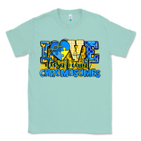 Seafoam love doesn't count chromosomes Classic Tee - AdoDesignShop