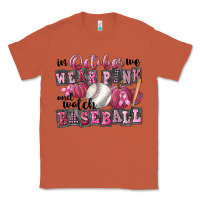 Copper in october we wear pink and watch  baseball Classic Tee - FaDigitalArtStudio