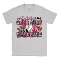 Moon Dust in october we wear pink and watch  baseball Classic Tee - FaDigitalArtStudio