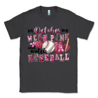 Smoke in october we wear pink and watch  baseball Classic Tee - FaDigitalArtStudio
