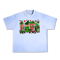 Grape Ice christmas tractor coffee cups Urban Heavy Tee - texasbilliewilder