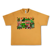 Peanut Butter christmas tractor coffee cups Urban Heavy Tee - texasbilliewilder