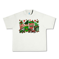 Pistachio christmas tractor coffee cups Urban Heavy Tee - texasbilliewilder