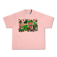 Salmon christmas tractor coffee cups Urban Heavy Tee - texasbilliewilder