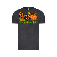 Vintage Black peace love fall Vintage Tee - Zillion Design Studio