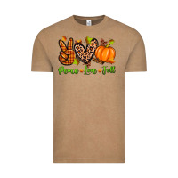 Vintage Coffee peace love fall Vintage Tee - Zillion Design Studio